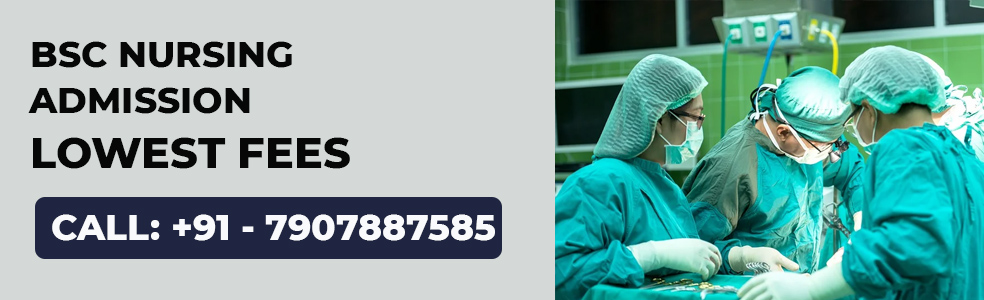 Bsc Nursing Lowest Fees in India Contact