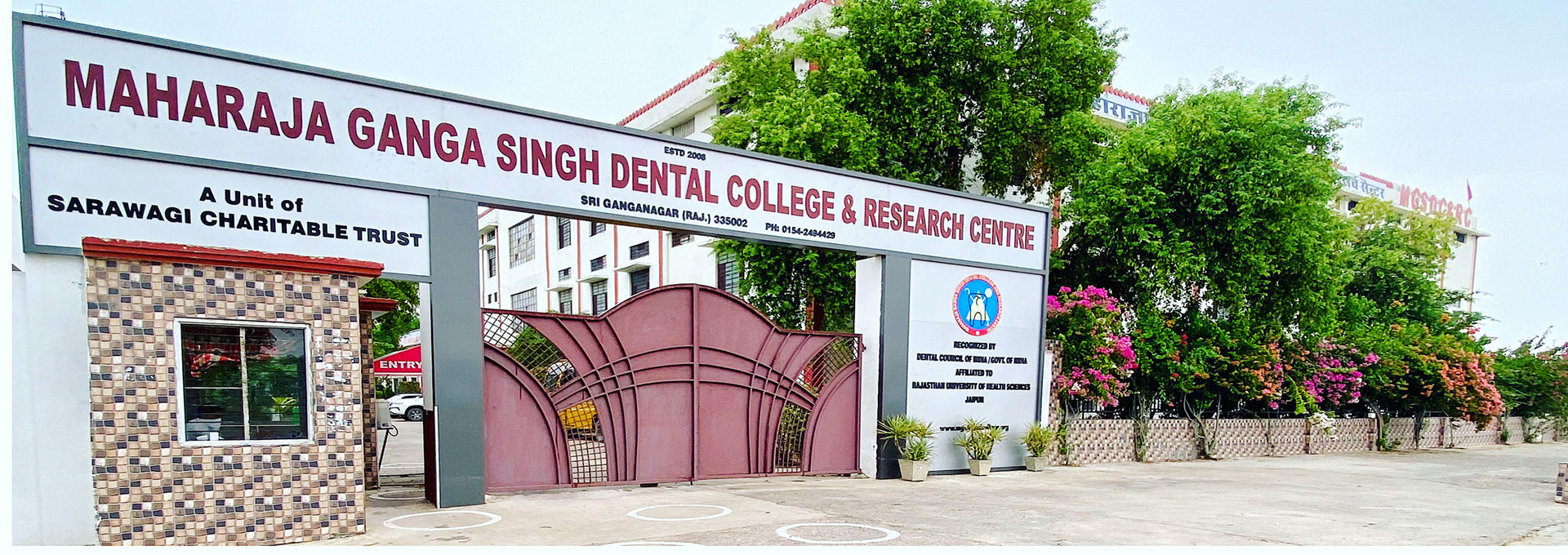 Maharaja Ganga Singh Dental College Sriganganagar Admission, Courses Offered, Fees structure, Placements, Facilities