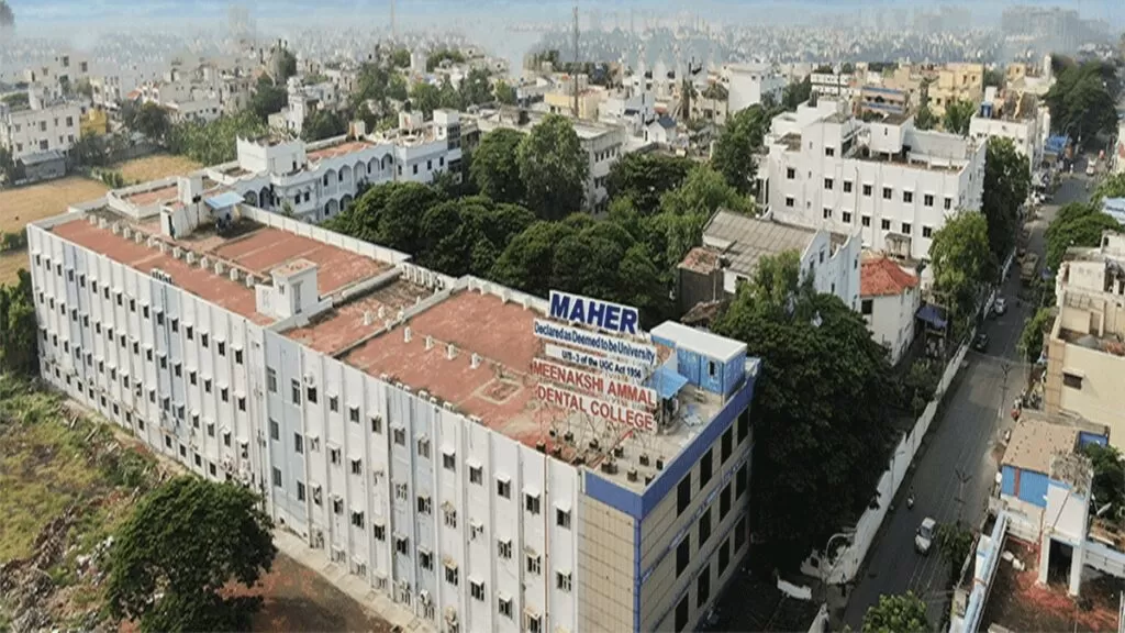 Deemed University MDS Fee Structure 2025: Updated List of Deemed university for MDS Meenakshi Ammal Dental College and Hospital Chennai: Admissions, Courses, Fees, Placements