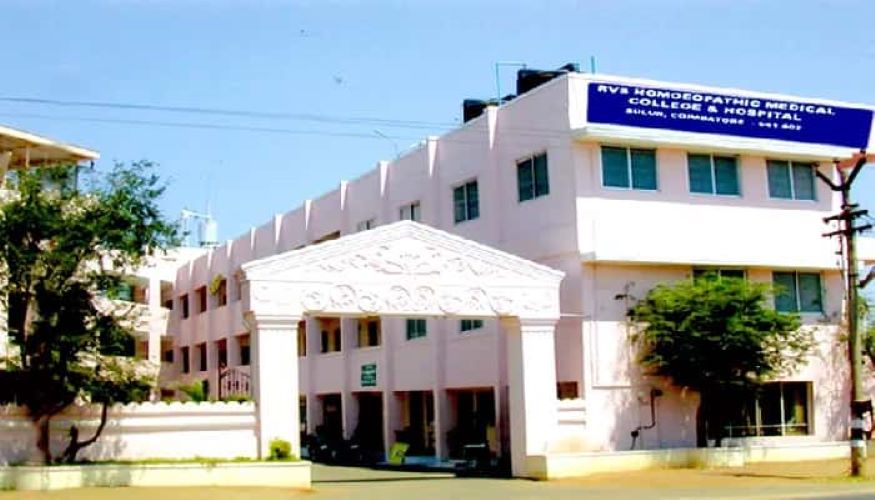 RVS Homoeopathic College Coimbatore, Tamil Nadu - Admission, Courses, Fees, Rankings, Facilities