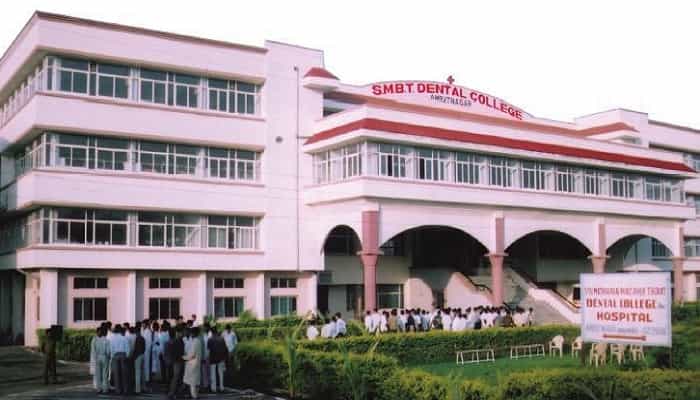 S.M.B.T. Dental College Amrutnagar Admission, Courses Offered, Fees structure, Placements, Facilities