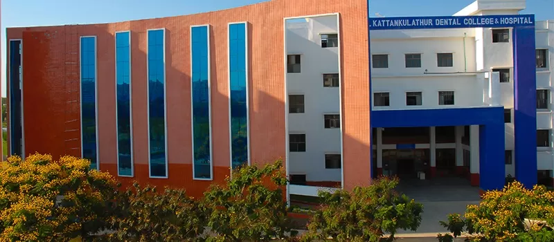 Deemed University MDS Fee Structure 2025: Updated List of Deemed university for MDS SRM Kattankulathur Dental College Kanchipuram Admissions