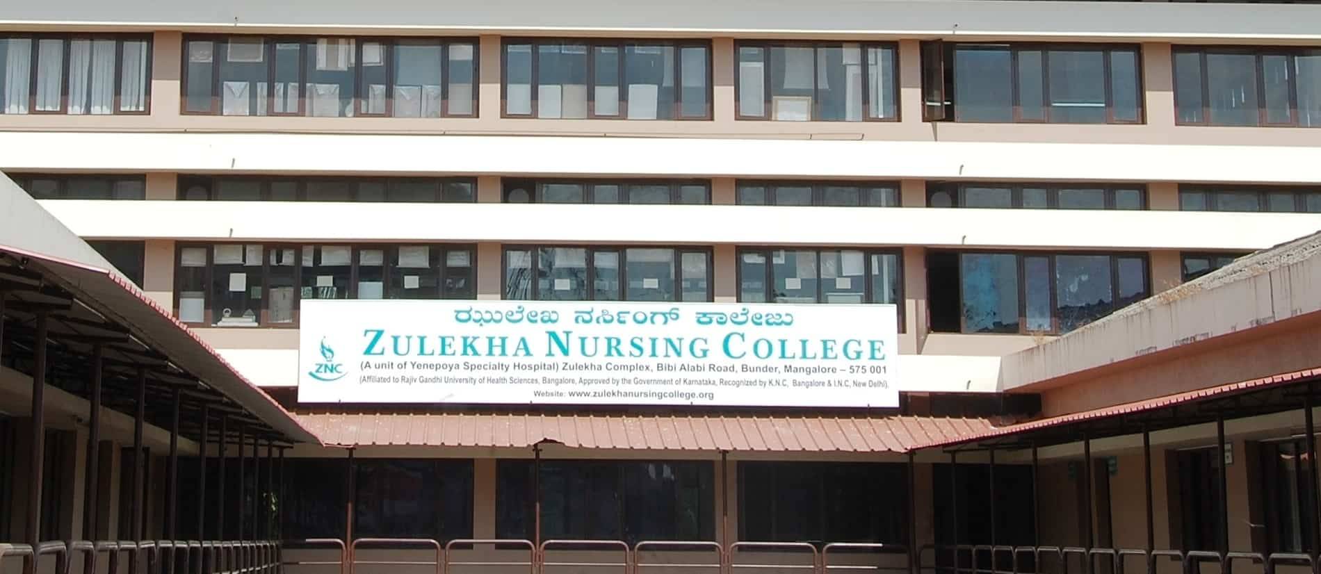 Zulekha Nursing College Mangalore Admission